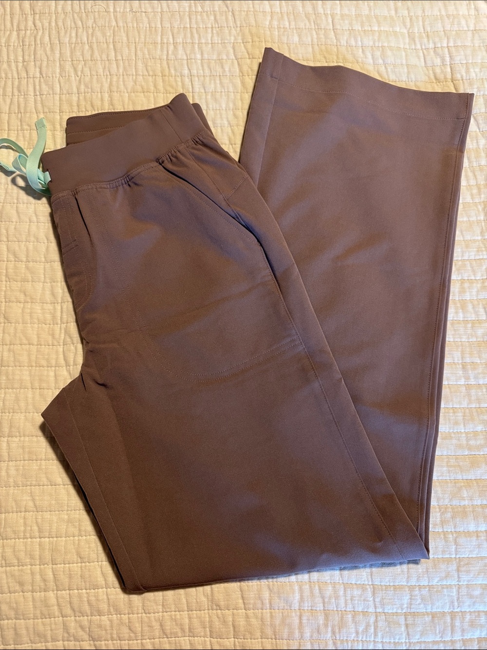 NWT FIGS Smokey Taupe Isabel Pants (S/T)